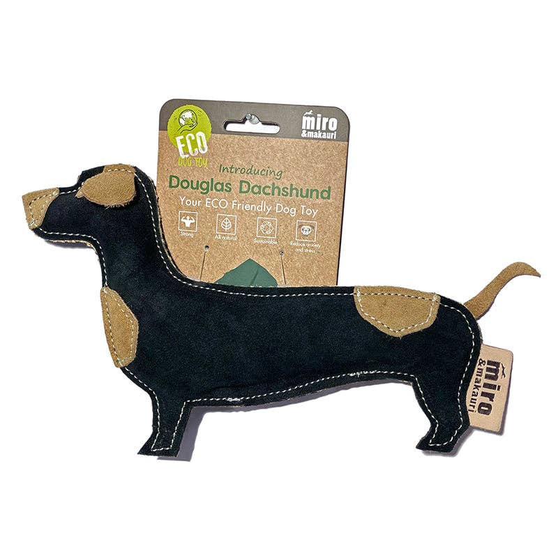 Eco Dog Toys By Miro & Makauri - Douglas Dachshund: Douglas