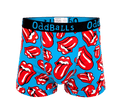 OddBalls The Rolling Stones - Red - Mens Cotton Boxer Shorts: Large