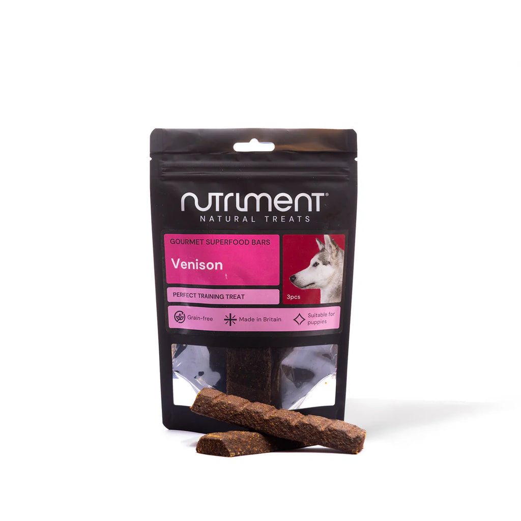 Gourmet Superfood Bars - Venison 3pcs