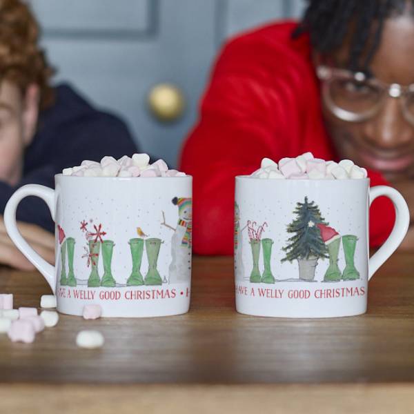 Welly Good Christmas Mug