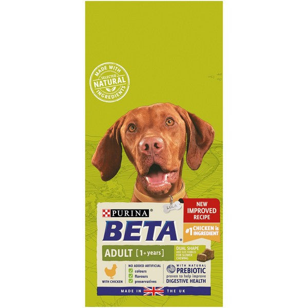 Beta Adult Dry Dog Food with Chicken 2kg