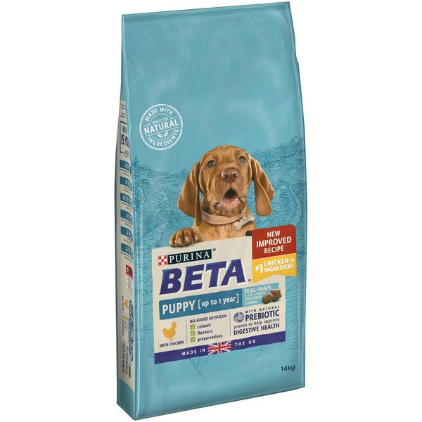 Beta Puppy Dry Dog Food with Chicken 14kg