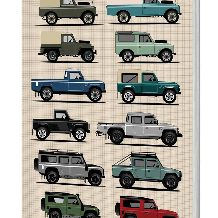 Land Rover Softback Notebook (A5 Lined 120 Pages)