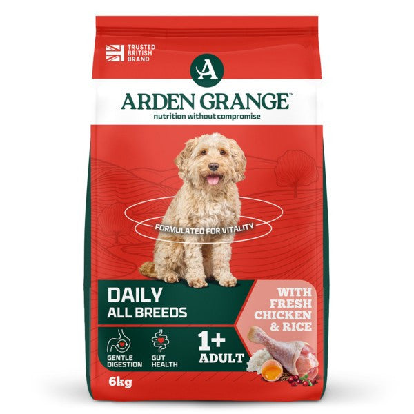 Arden Grange Adult Chicken & Rice 6kg