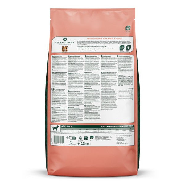Arden Grange Adult Salmon and Rice 12kg