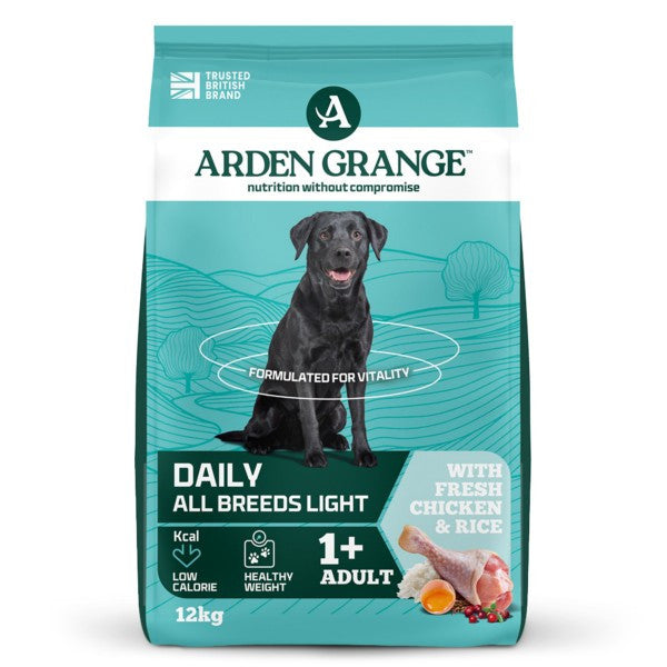 Arden Grange Adult Light Dog Chicken & Rice 12kg