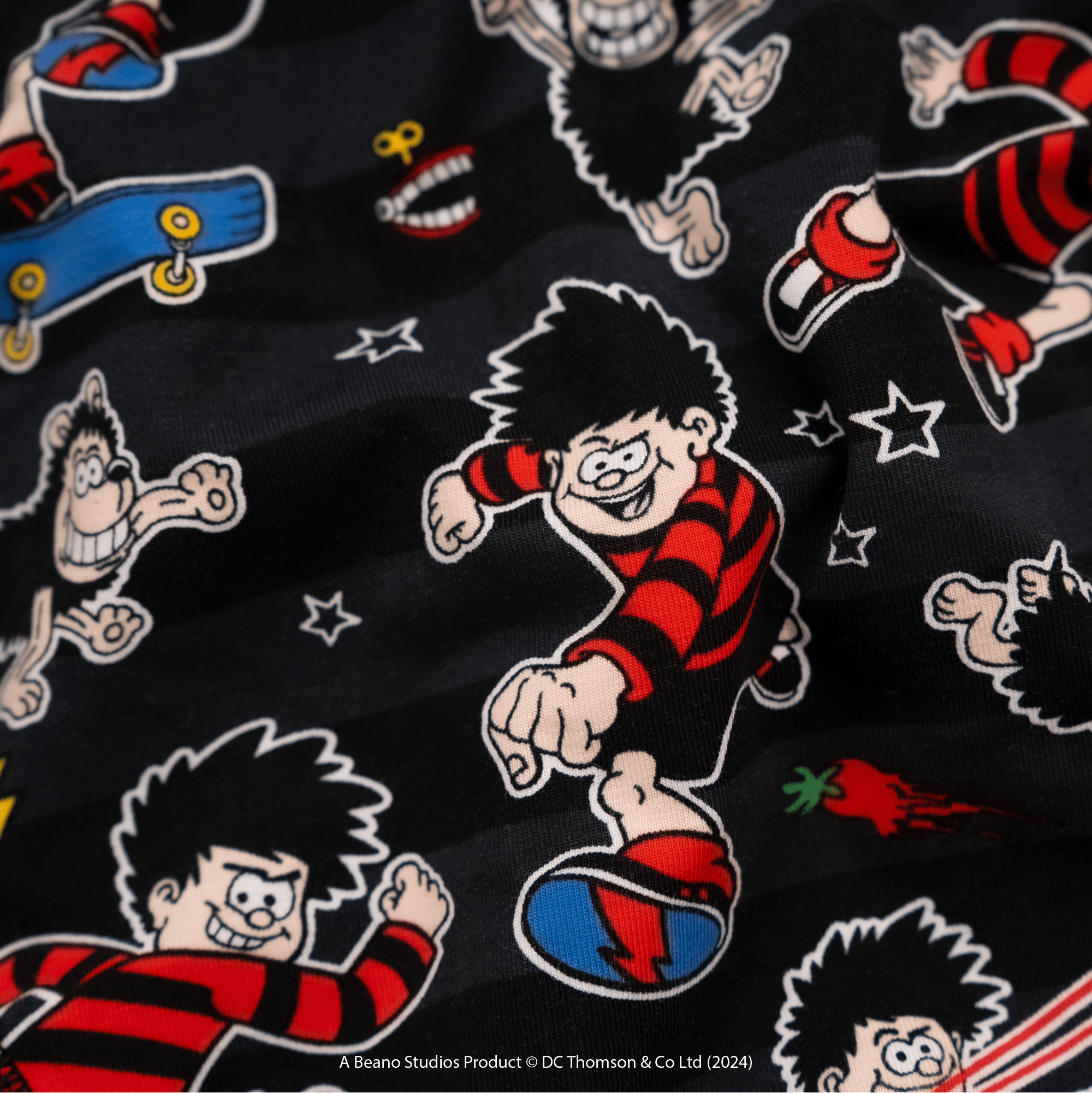 Dennis & Gnasher - Mens Cotton Boxer Shorts: Small