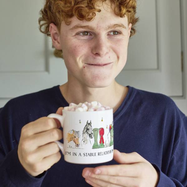 Horse Lover Welly Boot Mug