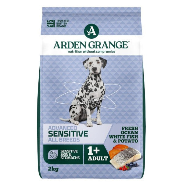 Arden Grange Sensitive Adult White Fish & Potato 2kg