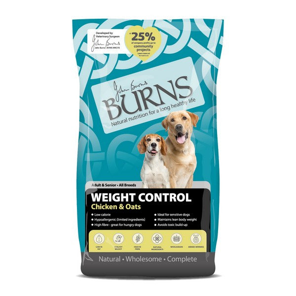 Burns Adult Weight Control Chicken and Oats 12kg
