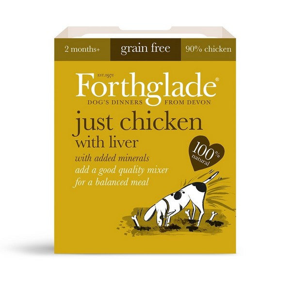 Forthglade Just Chicken with Liver Grain Free 395g