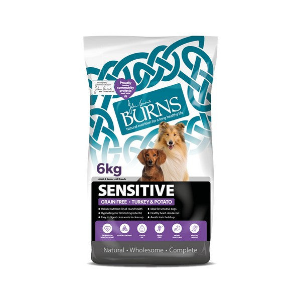 Burns Sensitive Turkey & Potato (Grain Free) 2kg