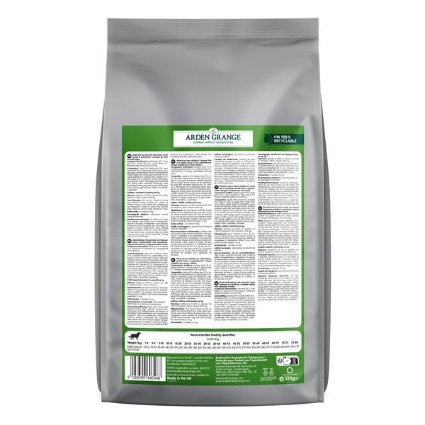 Arden Grange Grain Free Adult Lamb & Superfoods 12kg