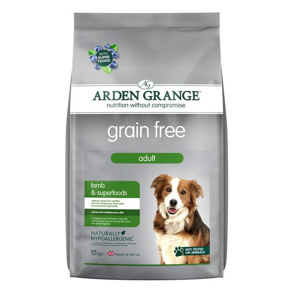 Arden Grange Grain Free Adult Lamb & Superfoods 12kg