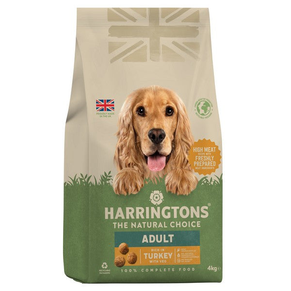 Harringtons Adult rich in Turkey & Veg 4kg