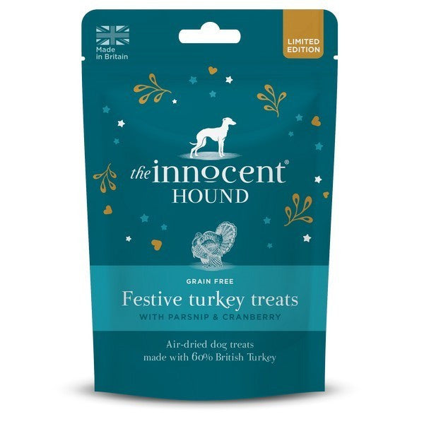The Innocent Hound Festive Turkey Treats 70g