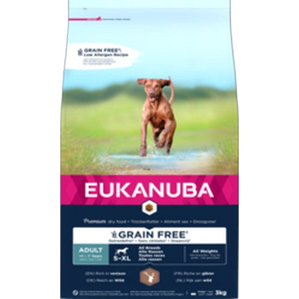 Eukanuba Adult Dog Grain Free Venison 3kg