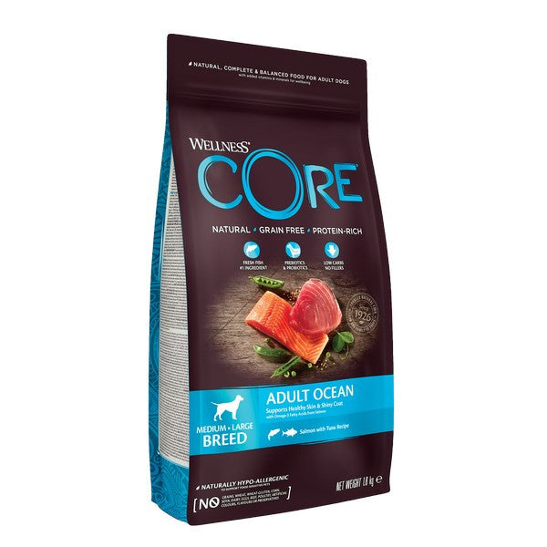 Wellness CORE Dog Dry Adult Ocean - Salmon with Tuna Recipe 1.8kg
