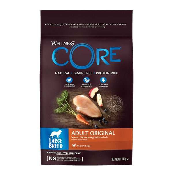 Wellness CORE Dog Dry Large Breed Adult Original - Chicken Recipe 10kg
