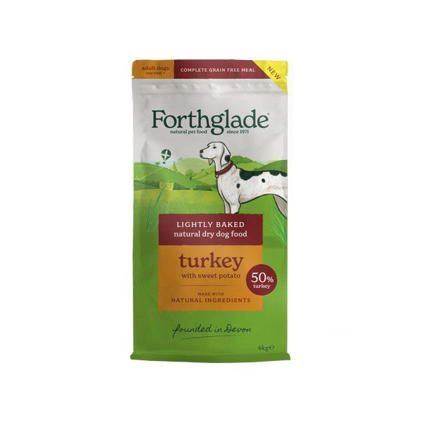 Forthglade Lightly Baked Grain Free Turkey Dry 6kg