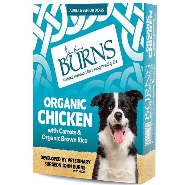 Burns Wet Food Free Range Chicken with Carrots & Brown Rice 395g