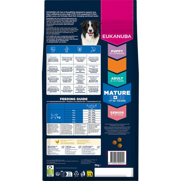 Eukanuba Mature Small Breed Chicken 3kg