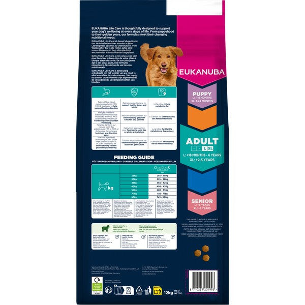 Eukanuba Dog Adult Large Breed Lamb & Rice 12kg