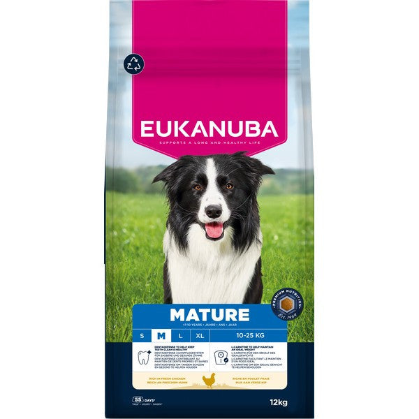 Eukanuba Mature Medium Breed Chicken 12kg