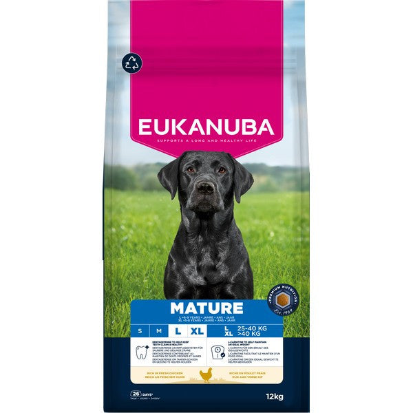 Eukanuba Dog Mature Large Breed Chicken 12kg