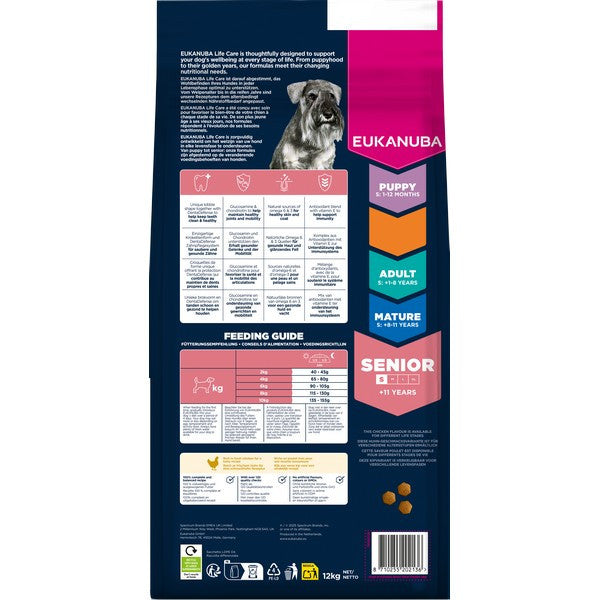 Eukanuba Senior Small Breed Chicken 12kg