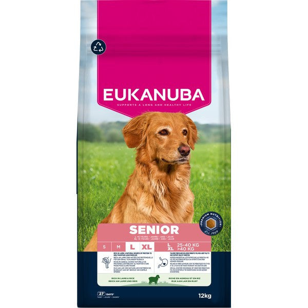 Eukanuba Dog Senior Large Breed Lamb and Rice 12kg