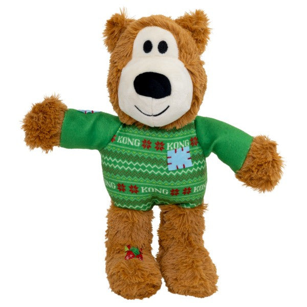 KONG Holiday 2026 Wild Knots Sweater Bear Green Medium Large