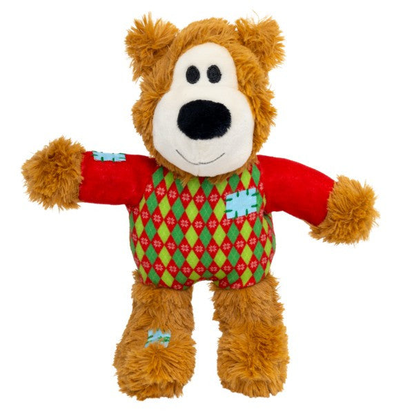 KONG Holiday 2026 Wild Knots Sweater Bear Red Small Medium