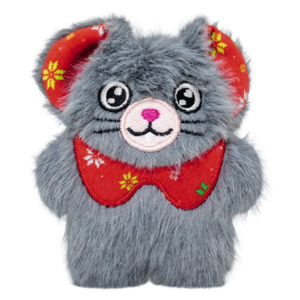 KONG Holiday 2026 Cat Snuzzles Mouse Grey
