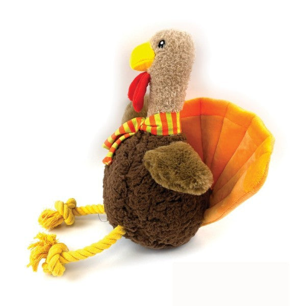 Happy Pet Tommy Turkey Plush Dog Toy