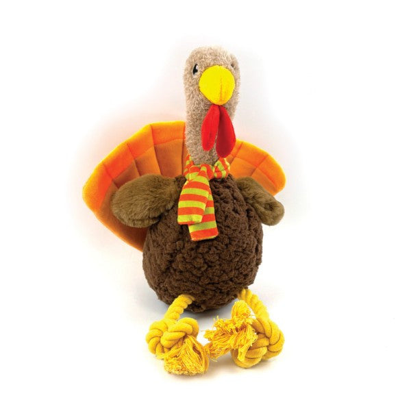 Happy Pet Tommy Turkey Plush Dog Toy
