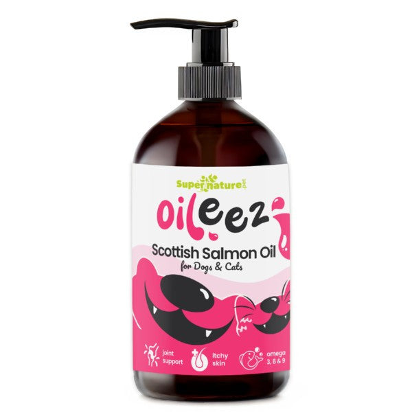 Supernature Oileez Salmon Oil for Dogs & Cats 500ml