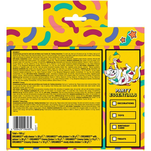 Dreamies Mixed Party Pack Adult Selection 150g