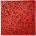 Bones Design Emat Enrichment Licking Mat: Red Bones E-mat