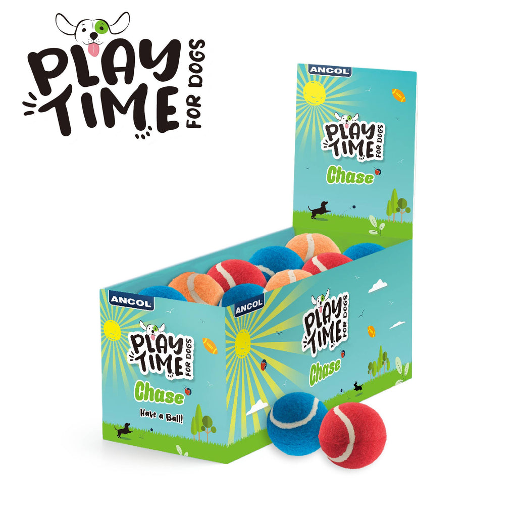 Play Time For Dogs - Chase- High Bounce Tennis Ball: Tennis Ball