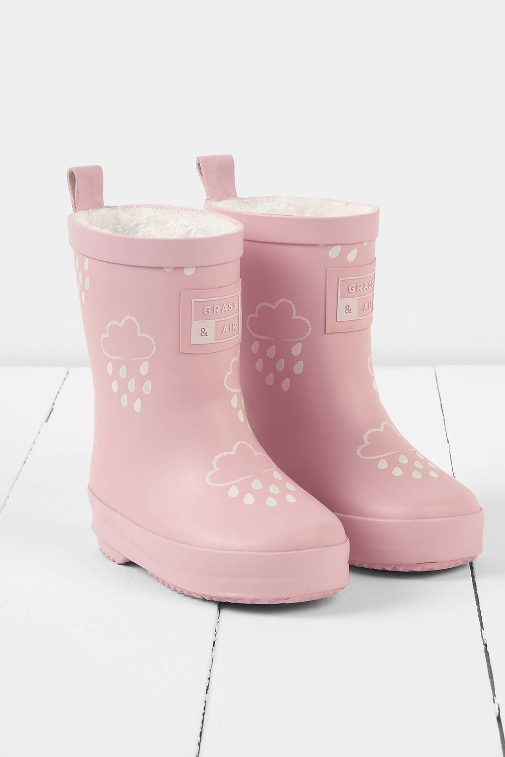 Baby Pink Colour-Changing Kids Wellies