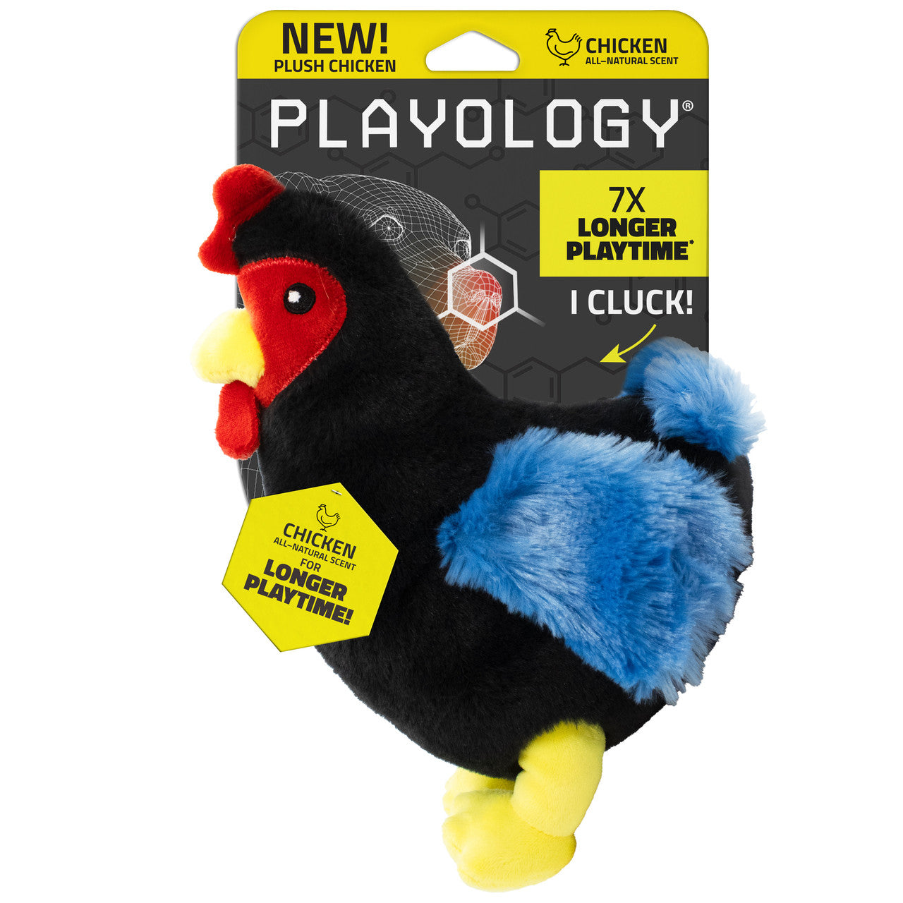 Playology Plush hen - chicken - medium
