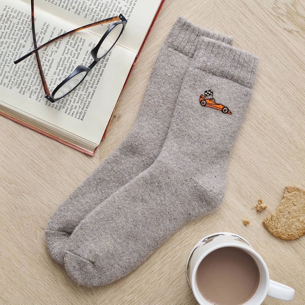 Formula One Sports Lover wool socks: Blue