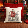 Farmer Christmas Cushion