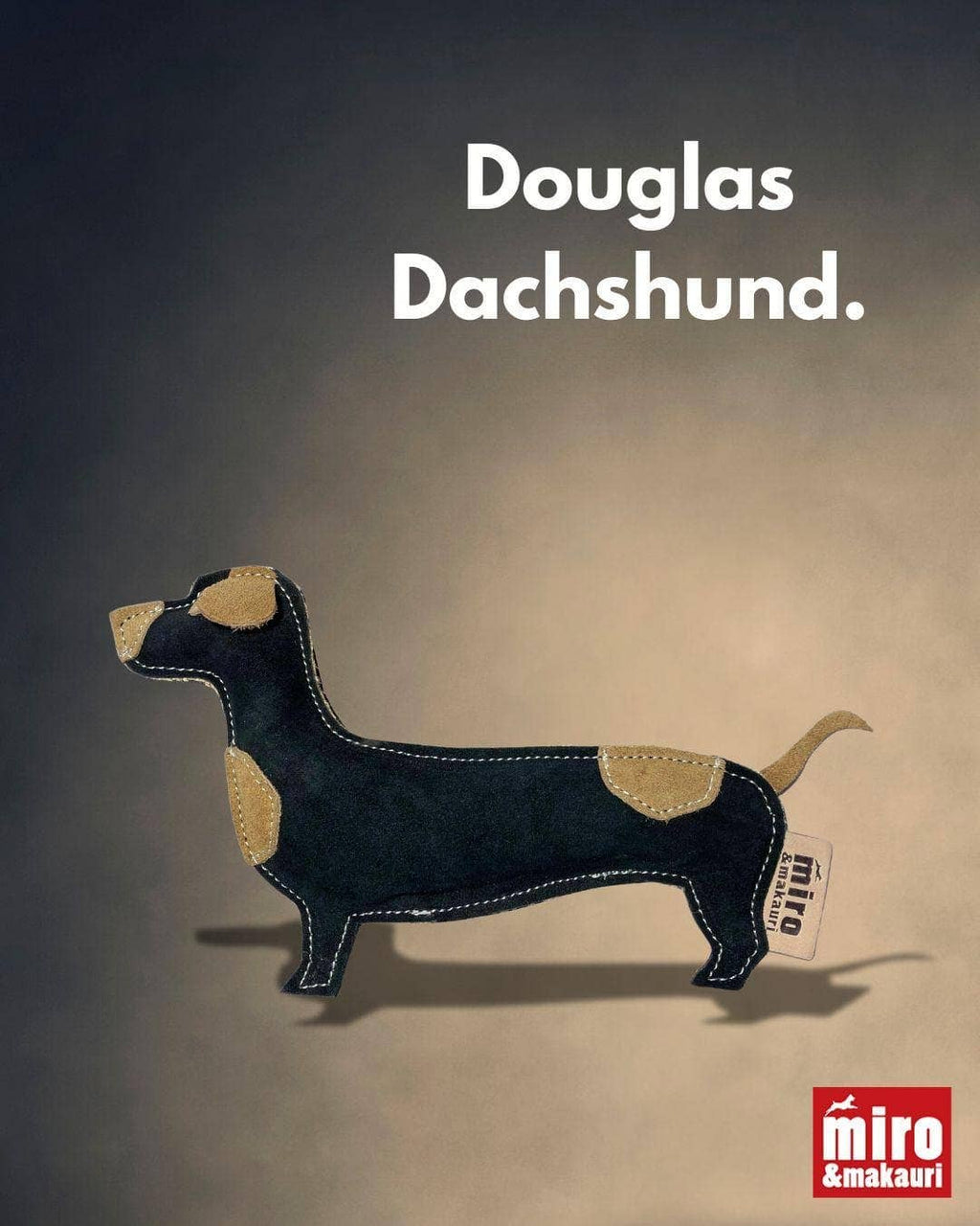 Eco Dog Toys By Miro & Makauri - Douglas Dachshund: Douglas