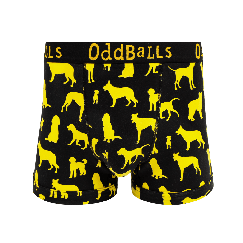 Dogs Trust - Mens Cotton Boxer Shorts: Small