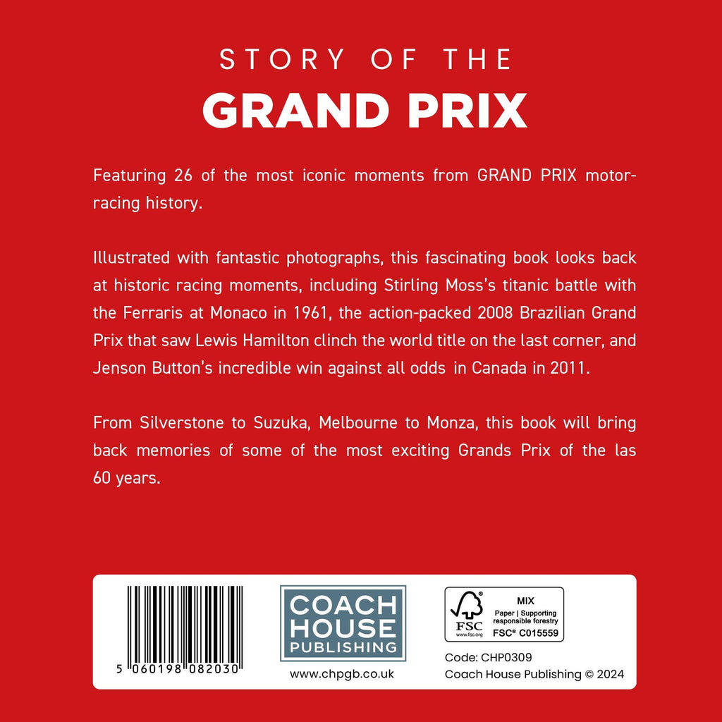Story of the Grand Prix Hardback book