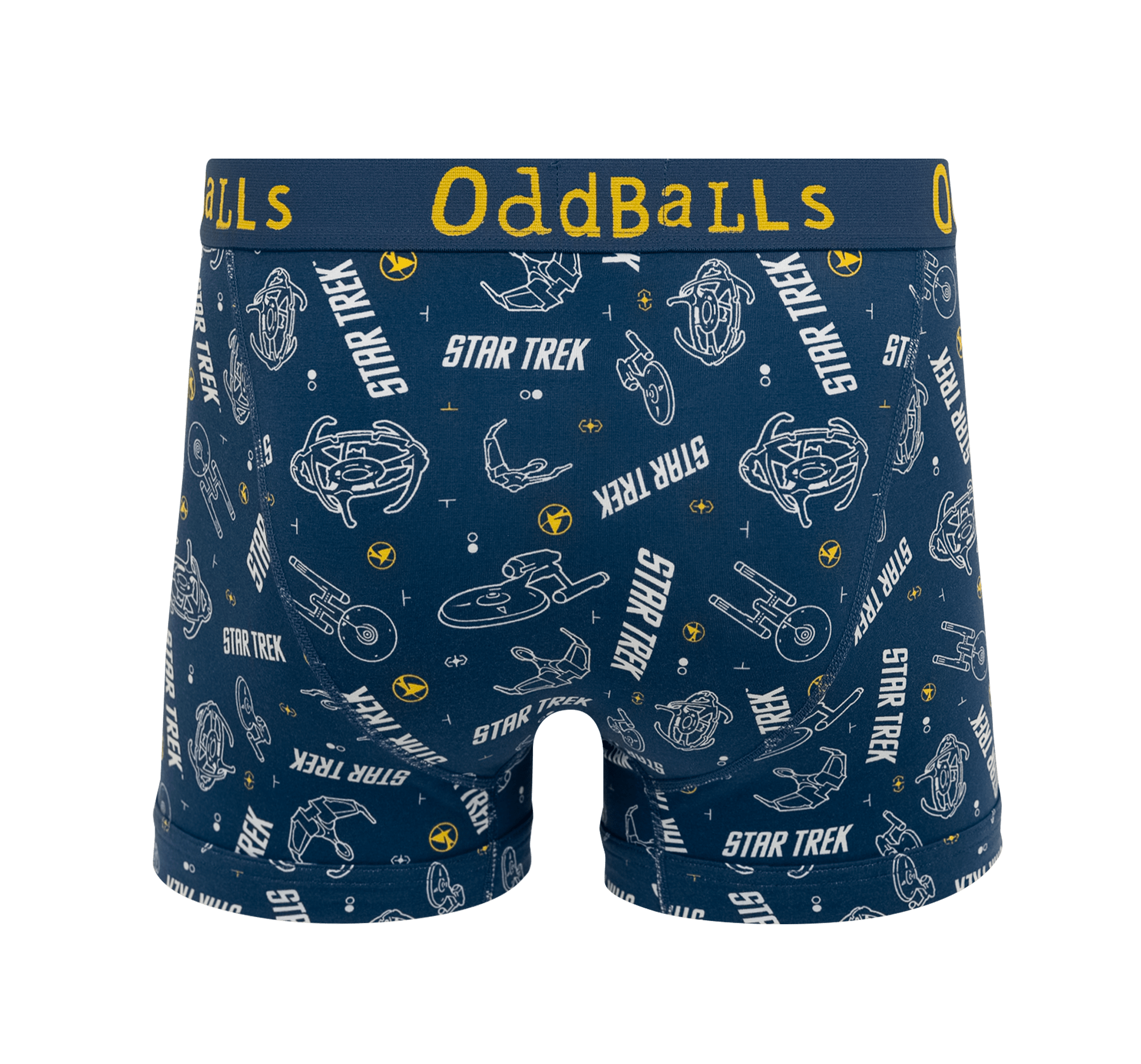 Star Trek Galaxy - Mens Cotton Boxer Shorts: Medium