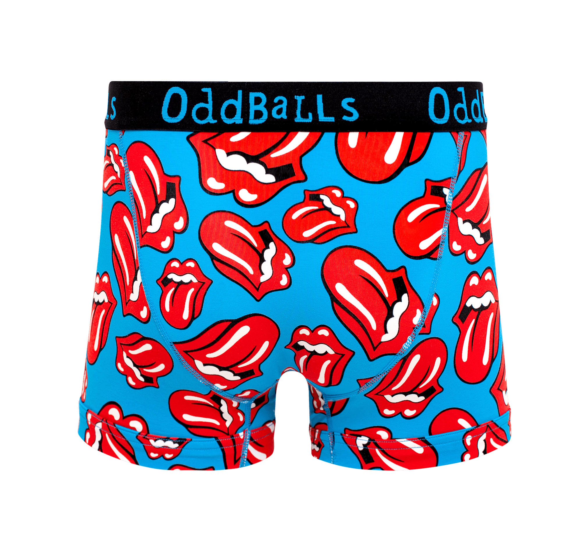 The Rolling Stones - Red - Mens Cotton Boxer Shorts: Large