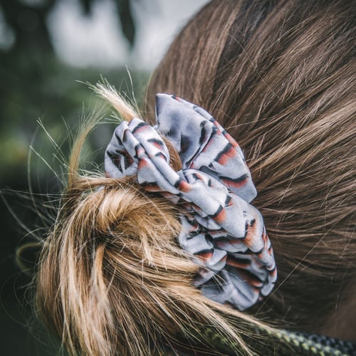 Foxy Pheasant Scrunchies - French Partridge